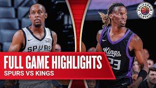 SPURS vs KINGS  CALIFORNIA CLASSIC  FULL GAME HIGHLIGHTS  July 7 2024