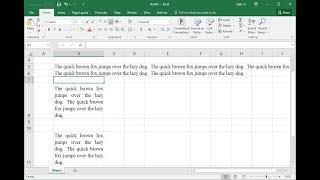 Shortcut key to Wrap & Justify Text in MS Excel All Versions