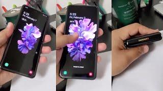 Samsung Galaxy Z Flip Hands on Video - Part 3  Samsung Flip Phone 2020