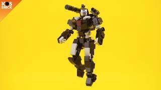 Lego War Machine from Iron Man Tutorial