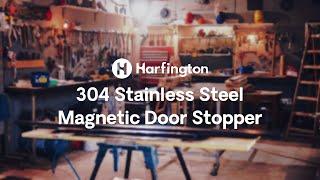 How to install gold magnetic door stopper  Harfington_official