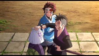 Tanjiro Breaks Genyas Arm  Demon Slayer  Tanjiro Gets Angry At Genya