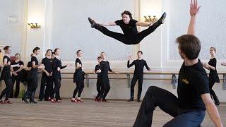 Igor Moiseyev Ballet. Fragments of rehearsals.