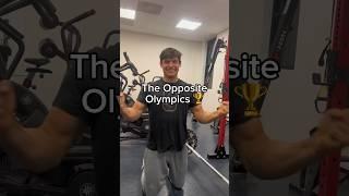 The opposite Olympics  #gymnast #calisthenics #olympics #olympic #olympicsports #gymnastics #lol