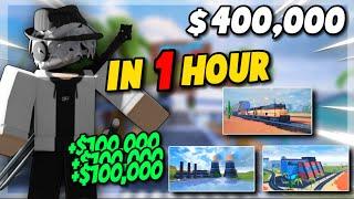 The Best Grinding Method In Roblox Jailbreak 2023  How To Grind Over 400000$ In One Hour