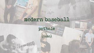 Modern Baseball - Pothole Demo Official Lyric Visualizer