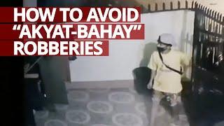 How to Avoid Akyat-Bahay Robberies