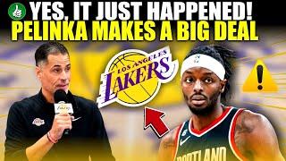 BREAKING NEWS ARRIVAL OF A SUPERSTAR TO THE LAKERS PELINKA SURPRISES EVERYONE Lakers News