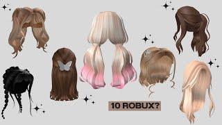 Do These Hairs Really Cost Only 10 Robux in Roblox?