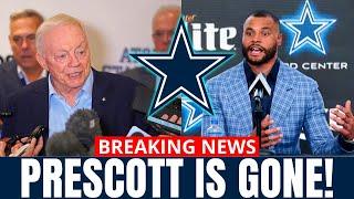 HOT NEWS IT HAPPENED TODAY DAK PRESCOTT IS LEAVING DALLAS NO ONE EXPECTED THIS DALLAS COWBOYS