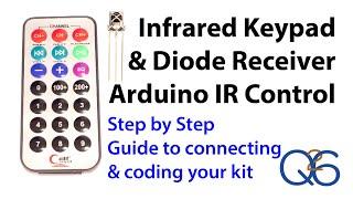 Using and Coding an Infrared IR Diode and Keypad with Arduino