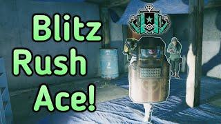 Rushing With Blitz Xbox Diamond - Ranked Highlights - Rainbow Six Siege Gameplay