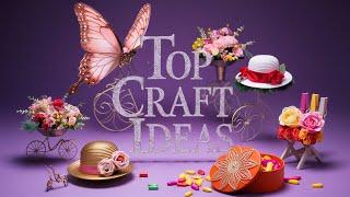 10 Easy Craft Ideas  Top Handmade Craft Making with Paper Cup & Foam EVA