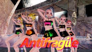 ≡MMD≡ Haku.Luka.Rin.IA.Lily - Antifragile 4KUHD60FPS Full ver.