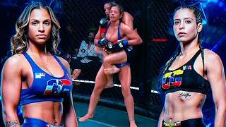 MMA fight Blanca Marquez vs Mariel Celimen  - The first time was the hardest.