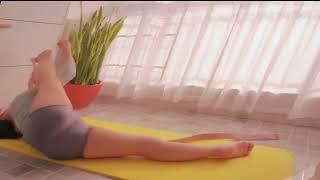 Yoga with Aimier stretch at home 요가 홈트 at Home stretches yoga workout‍️運動