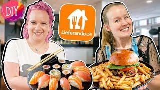 WIR LIEFERN ALLES DIY LIEFERSERVICE FÜR DIE CREW  SUSHI & POMMES