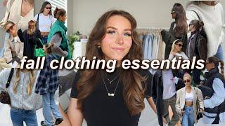 MY FALL WARDROBE ESSENTIALS  your guide to the perfect FALL wardrobe 2023 must-haves & basics