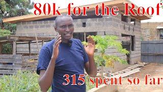 Construction Costs In Kenya We have a roof now Affordable Roofing Solutions Dream Home Update ep8