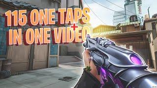 115 One Taps in 1 Video to Music - Valorant One Tap Compilation