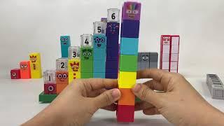 Lets Build Numberblocks Multi-Click Blocks 1-10 Play and Learn Set   Keiths Toy Box