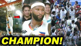 CHAMPION ANG ZAMBOANGA VALIENTES  Napalaban si Boogie all effort si Demarcus Cousins