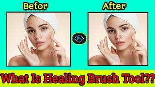 How to use the Healing Brush tool in Photoshop  How to Use Spot Healing Brush Tool in Bangla