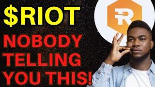 RIOT Stock Riot Blockchain stock RIOT STOCK PREDICTIONS RIOT STOCK Analysis riot stock news today