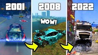 Evolution Of Car Crash Logic In GTA GAMES 2001-2022