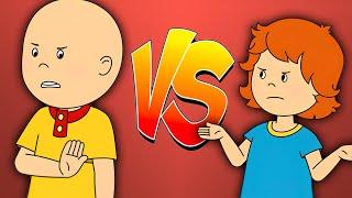 Caillou fights with Rosie  Caillou Cartoon