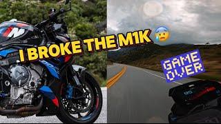 BMW M1000r Test Ride Gone Wrong…