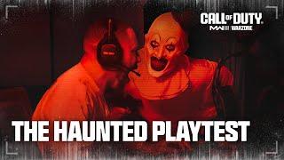 The Haunted Playtest ft. The Terrifier  Call of Duty Warzone & Modern Warfare III