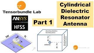 HFSS Tutorial Cylindrical Dielectric Resonator Antenna- Part 1