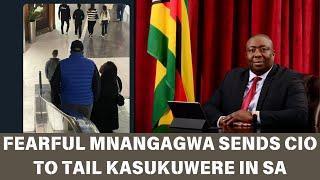 FEARFUL MNANGAGWA SENDS CIOS TO TAIL KASUKUWERE IN SA