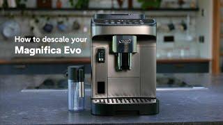 How to descale your DeLonghi  Magnifica Evo with Milk Caraffe