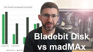 Bladebit Disk vs. madMAx chia plotter - FIGHT