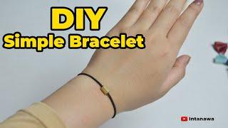 How to Make Simple Bracelet  Cara Membuat Gelang Tali  Gelang Tali  DIY Bracelet  Gelang Simpel