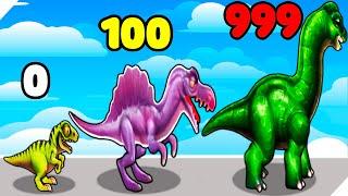 ЭВОЛЮЦИЯ ДИНОЗАВРОВ ДЛЯ БИТВЫ С БОССАМИ ДИНО Dino Run