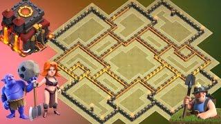 Best Th10 War Base 2017 Anti 2 Star With 4 Replays Anti Everything- Anti Valkyrie Anti Bowler