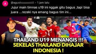 AKHIRNYA INDONESIA BUNGKAM KESOMBONGAN THAILAND DI FINAL PIALA AFF U-19