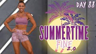 40 Minute No Equipment Needed Total Body Tabata Burnout Workout  Summertime Fine 2.0 - Day 88