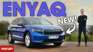 NEW Skoda Enyaq review – BIG changes for electric SUV?  What Car?