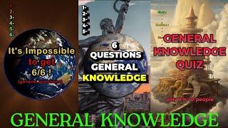 General Knowledge Quiz  TikTok Compilations