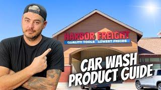 Car Detailing Products at HARBOR FREIGHT - Everything you need FULL GUIDE