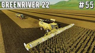 farming Simulator 22 fs22 timelapse Ep # 55 GreenRiver 22   fs22 Mods