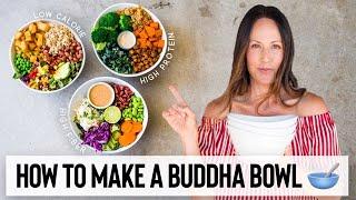 HOW TO MAKE A VEGAN BUDDHA BOWL  3 DELICIOUS & EASY RECIPE IDEAS