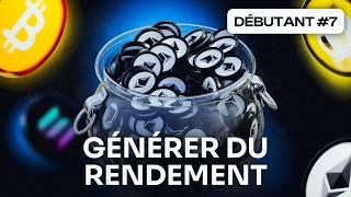 Comment générer des rendements passifs en crypto avec le staking ?