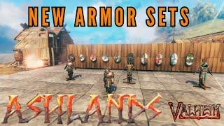 Valheim Ashlands - All new armor sets shields and cloaks