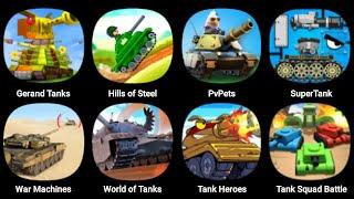 Gerand Tanks Hills Of Steel PvPets Super Tank War Machines World Of Tank Tank Heroes