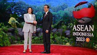 Pertemuan Bilateral Presiden Jokowi dengan Wapres AS Kamala Harris Jakarta 6 September 2023